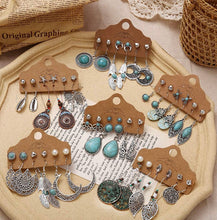 Load image into Gallery viewer, Turquoise Drop Set
